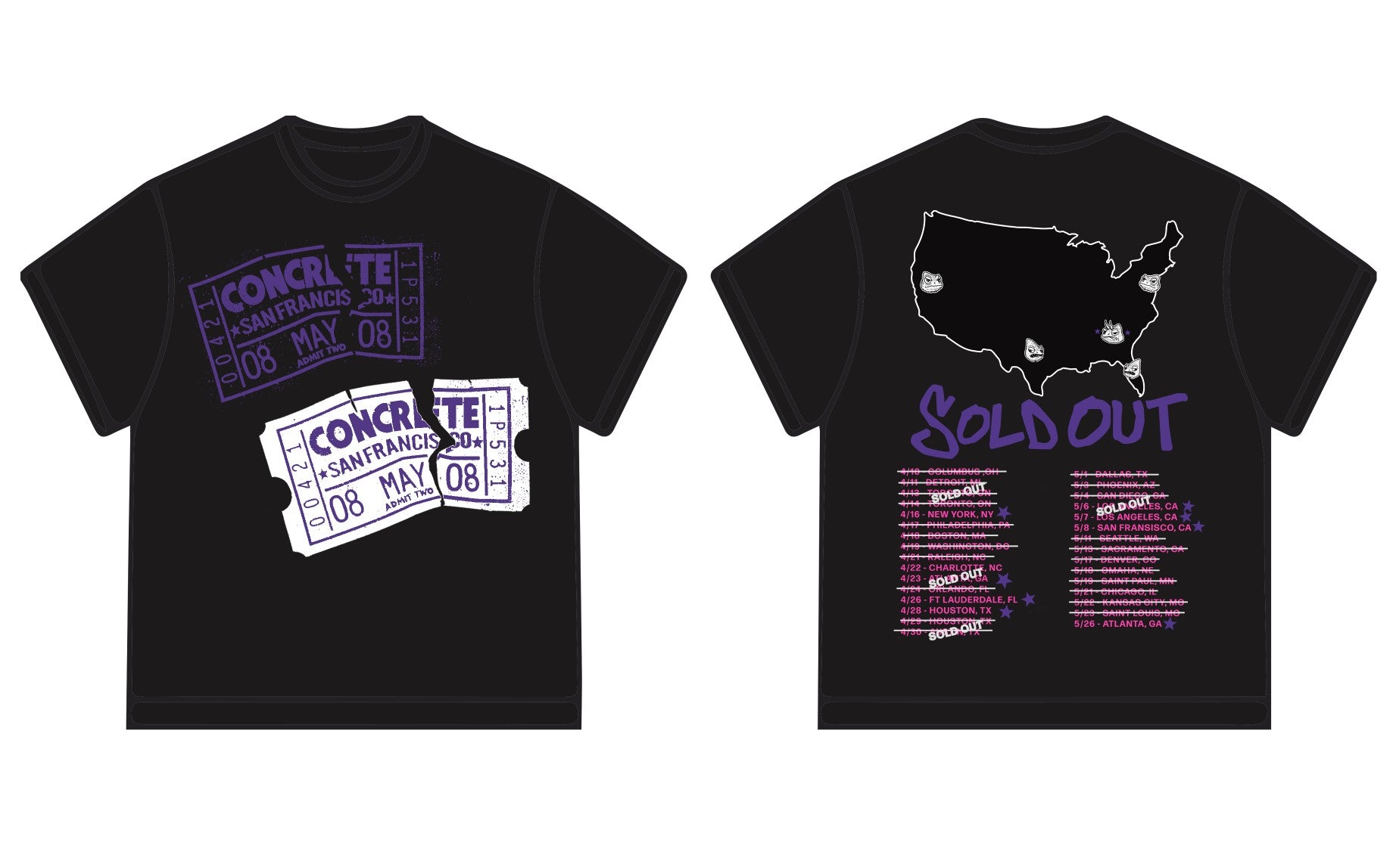 SAN FRANCISCO TOUR TEE